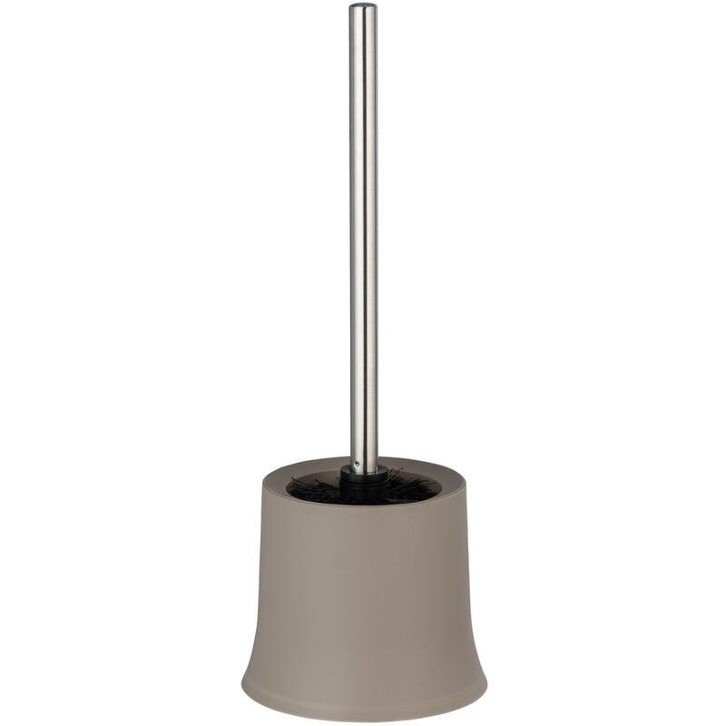

WENKO Escobillero portaescobillas cepillo WC inodoros baños WC Basic taupe