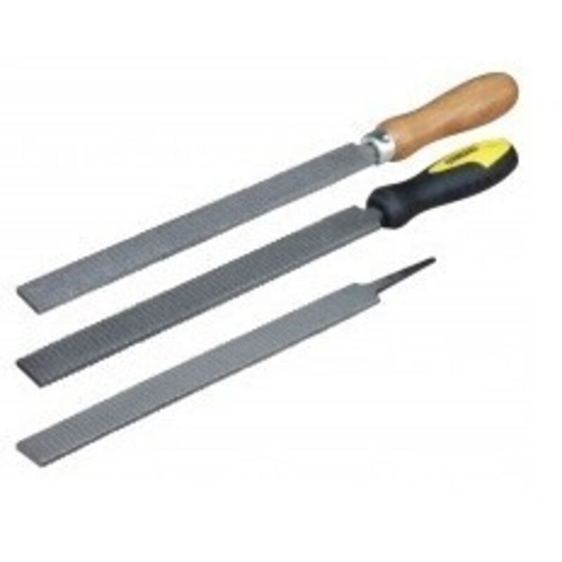 Escofina madera plana mango bimaterial 200 mm Outifrance