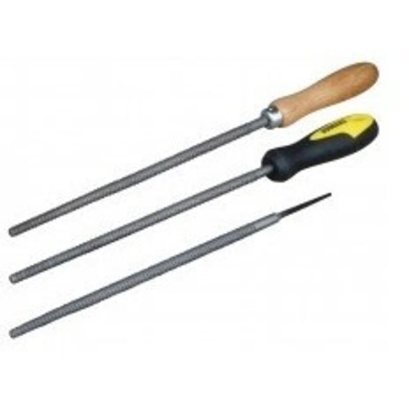 Escofina redonda con mango de madera 200 mm Outifrance