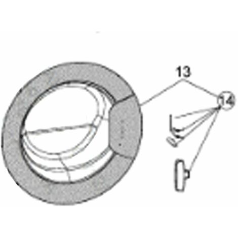 Escotilla completa C00542929, 488000542929 ARISTON HOTPOINT