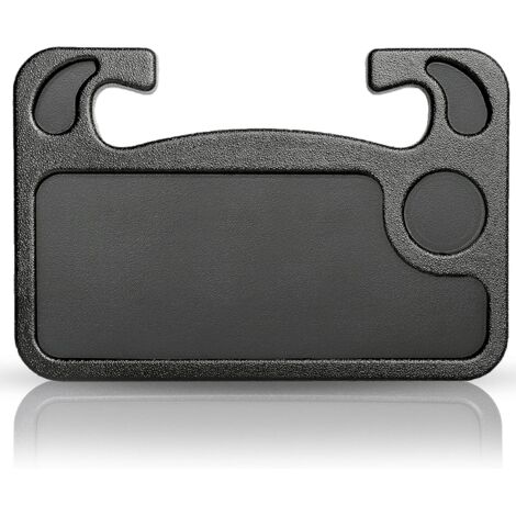Escritorio 2 en 1 para volante de coche (fr) Bandeja para volante de coche para portátil con soporte para bolígrafo (fr) Foto de alta resolución  Bandeja para cena de coche CLIPARTO con portavasos 