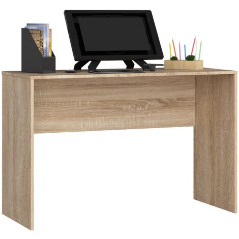 Escritorio AKORD B17 Roble Sonoma 120 cm frente en color Roble Sonoma 120x50x79 cm