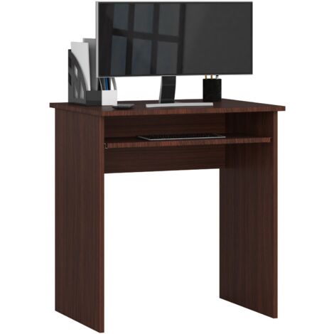 Escritorio AKORD STAR Wenge 68 cm frente en color Wenge 1 estante 68x51x74 cm