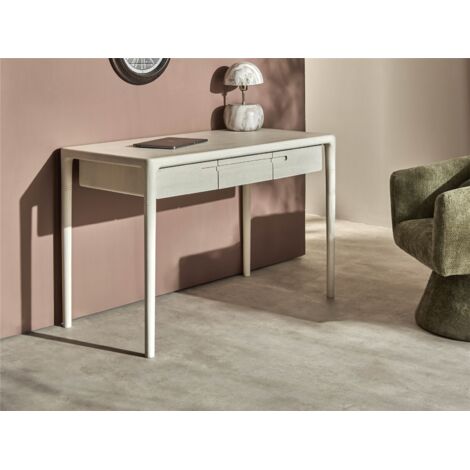 Escritorio Ares Mango Blanco 120X60X76 Cms. 120X60X76 Cms
