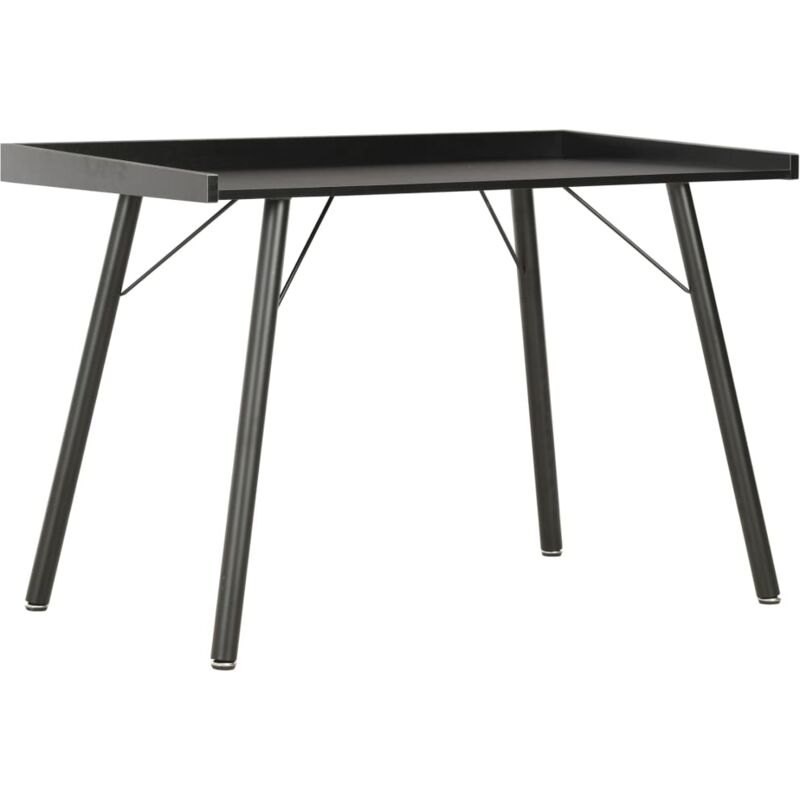 

Escritorio 90x50x79 cm Negro - Negro - Vidaxl