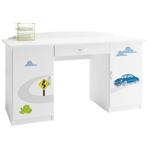 Set Mesa Escritorio y Silla Plegable Cars