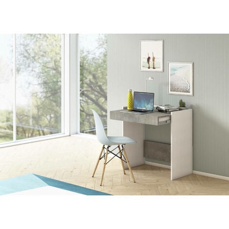 Tablero de escritorio madera maciza de pino blanco 80x40x2.5 cm