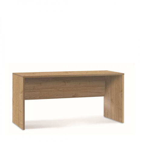 Escritorio de 160L x 69P x h76 – Acabado en madera nogal – Sarmog