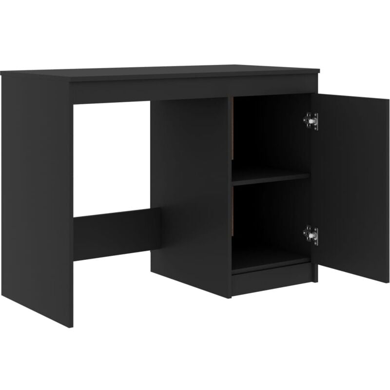 

vidaXL Escritorio de Aglomerado 100x50x76 cm Gris - Gris