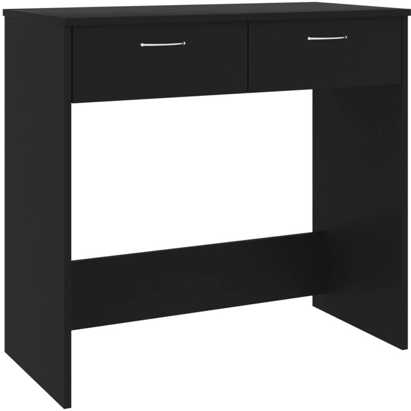 

Escritorio de Aglomerado 80x40x75 cm Negro - Negro - Vidaxl