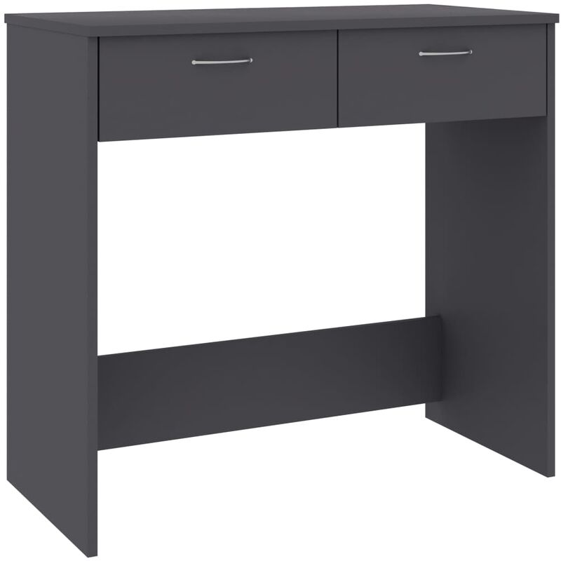 

Escritorio de Aglomerado 80x40x75 cm Gris - Gris - Vidaxl