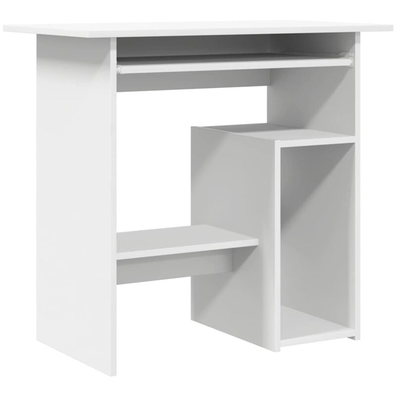 

Escritorio de Aglomerado 80x45x74 cm Blanco - Blanco - Vidaxl