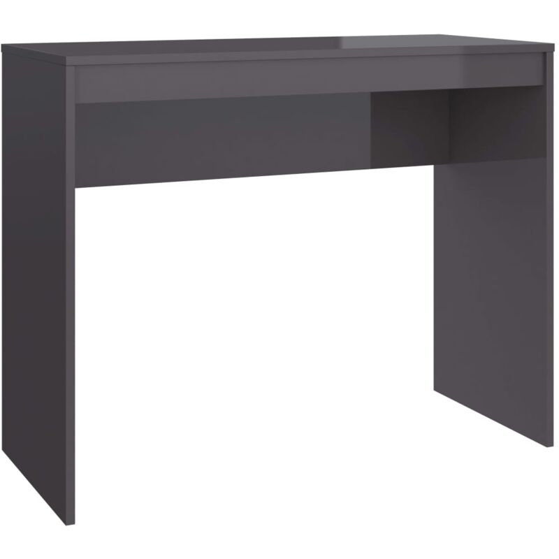 

Escritorio de Aglomerado 90x40x72 cm Gris con Brillo - Gris - Vidaxl