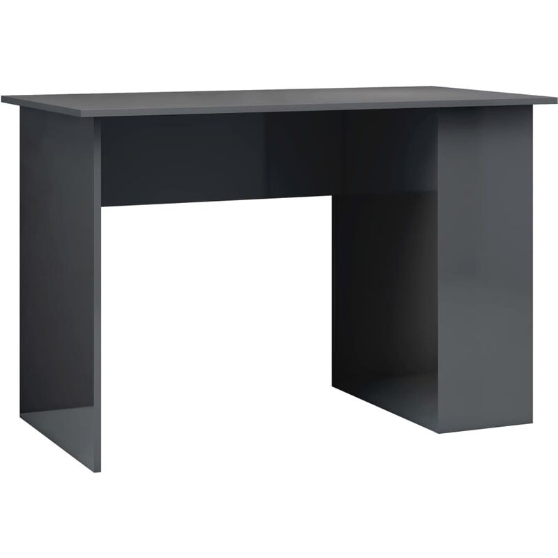 

Escritorio de Aglomerado 110x60x73 cm Gris Brillante - Gris - Vidaxl