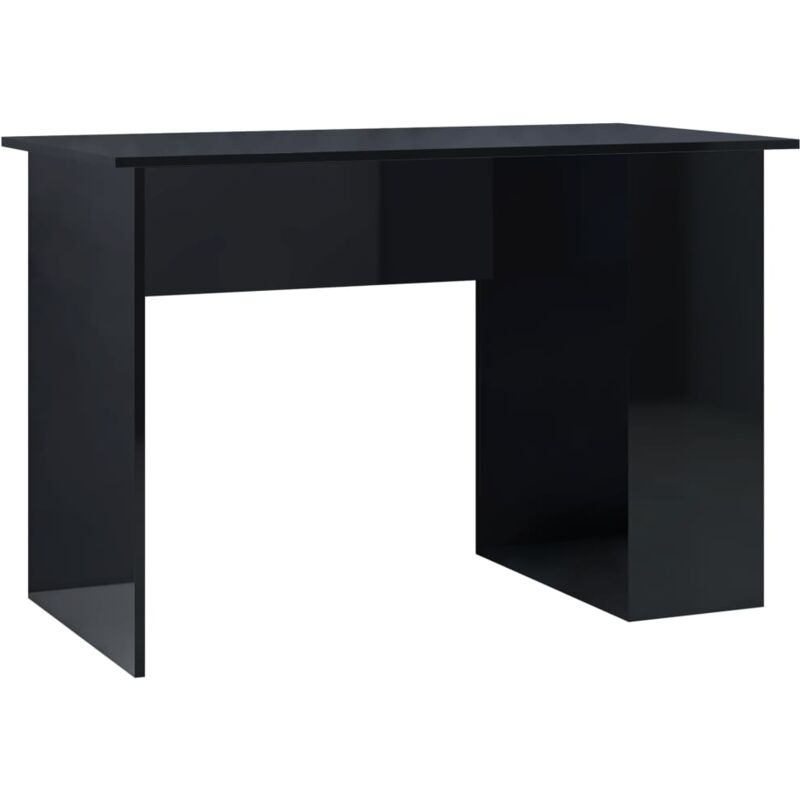 

Escritorio de Aglomerado 110x60x73 cm Negro Brillante - Negro - Vidaxl
