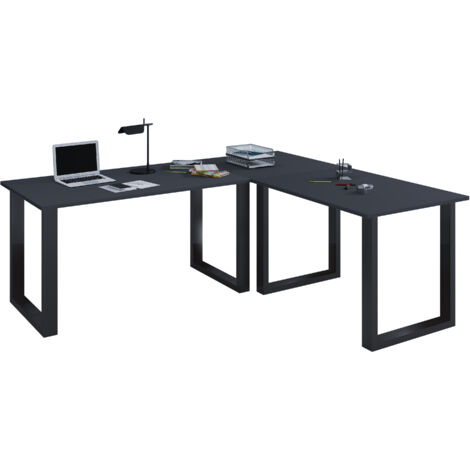 Escritorio de esquina de U Desk 160x130x50 76x160x130 - VCM