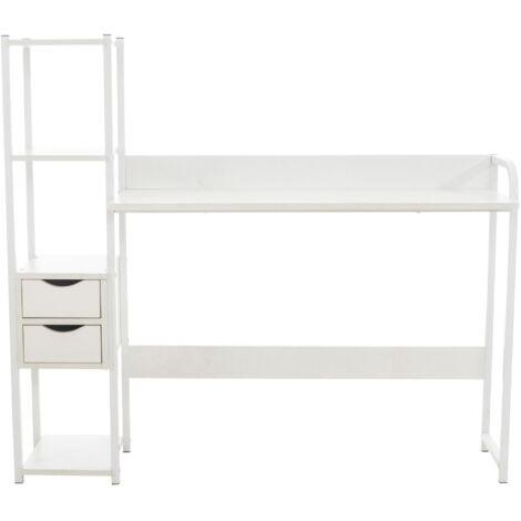 Escritorio de estudio Widnes Blanco/blanco