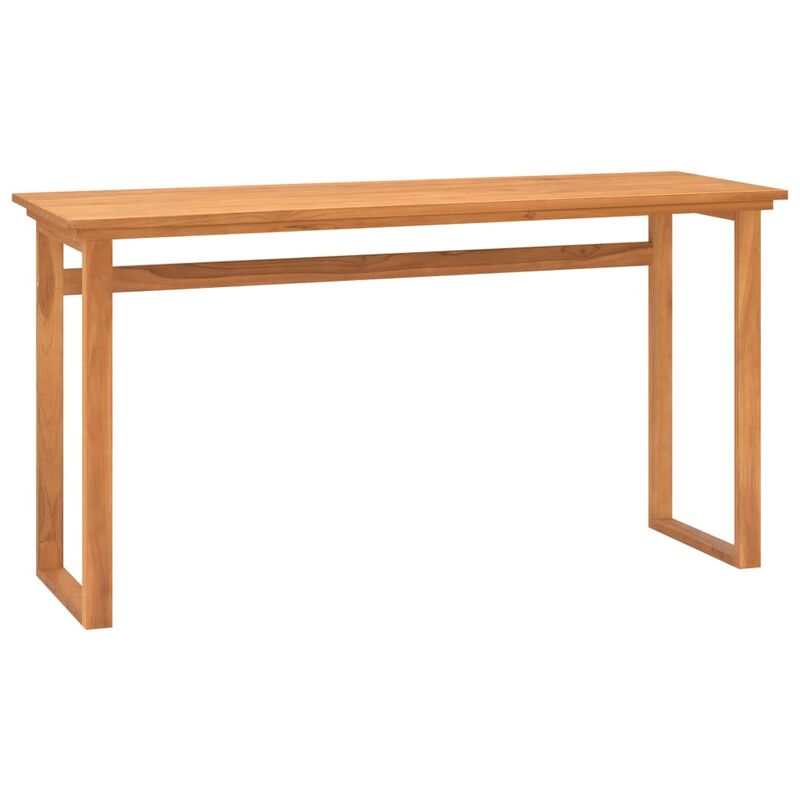 

Escritorio de madera maciza de teca 140x45x75 cm