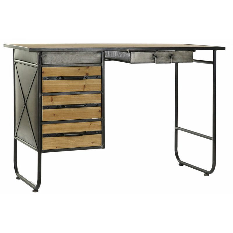 

Escritorio DKD Home Decor Negro Metal Madera MDF (120 x 50 x 80 cm)