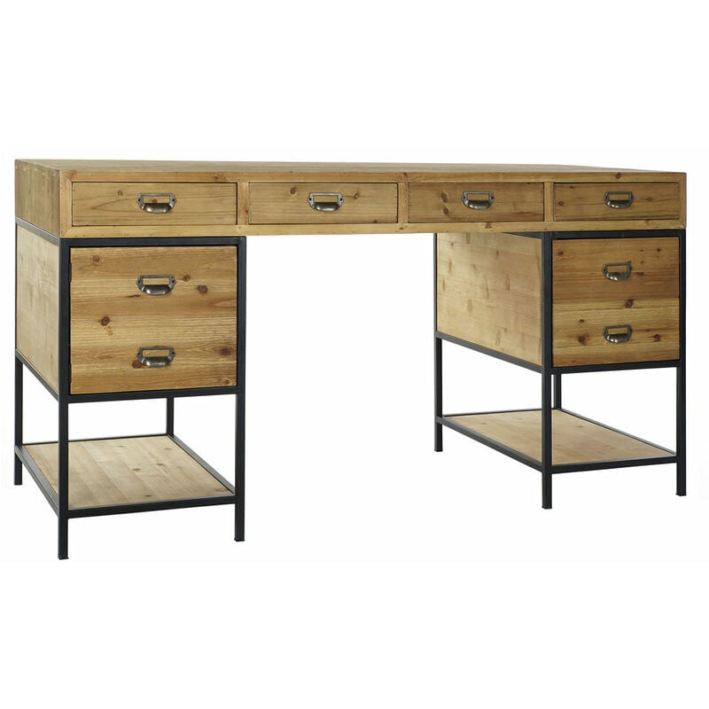 

Escritorio DKD Home Decor Negro Metal Madera MDF (150 x 60 x 81 cm)
