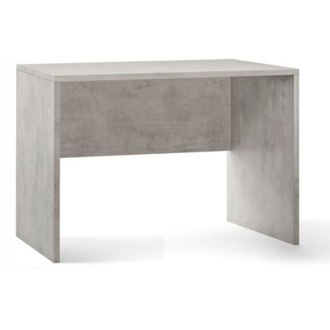 Escritorio moderno en madera Beton Cemento 120x69x h76 cm