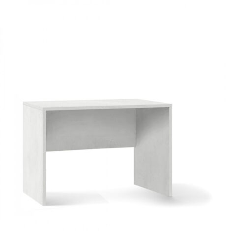 Escritorio moderno en madera Óxido Blanco 120x69x h76 cm