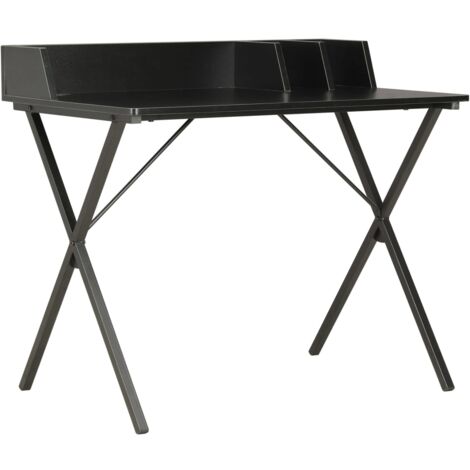 Escritorio negro 80x50x84 cm vidaXL