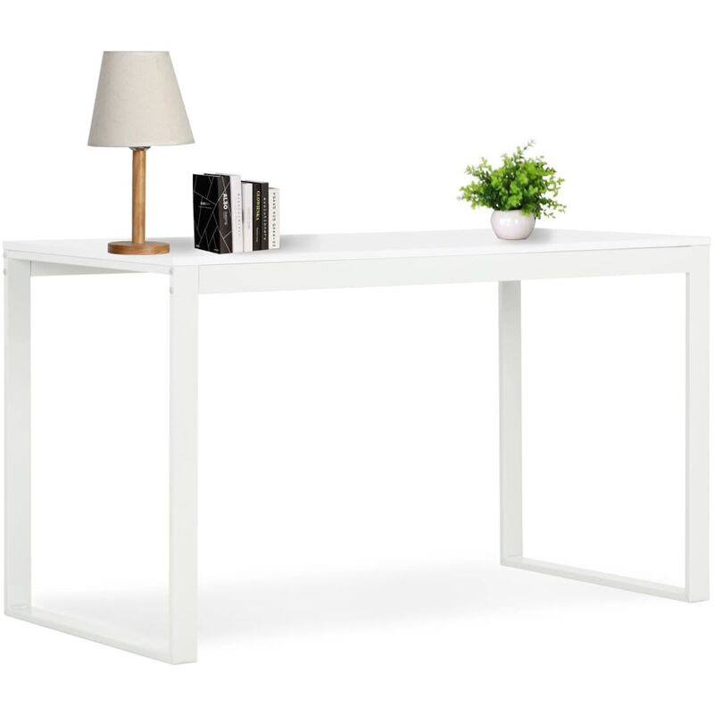 

Escritorio para ordenador blanco 120x60x70 cm