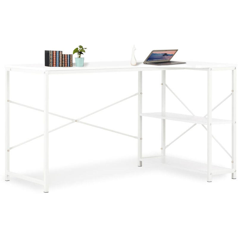 

Escritorio para ordenador blanco 120x72x70 cm