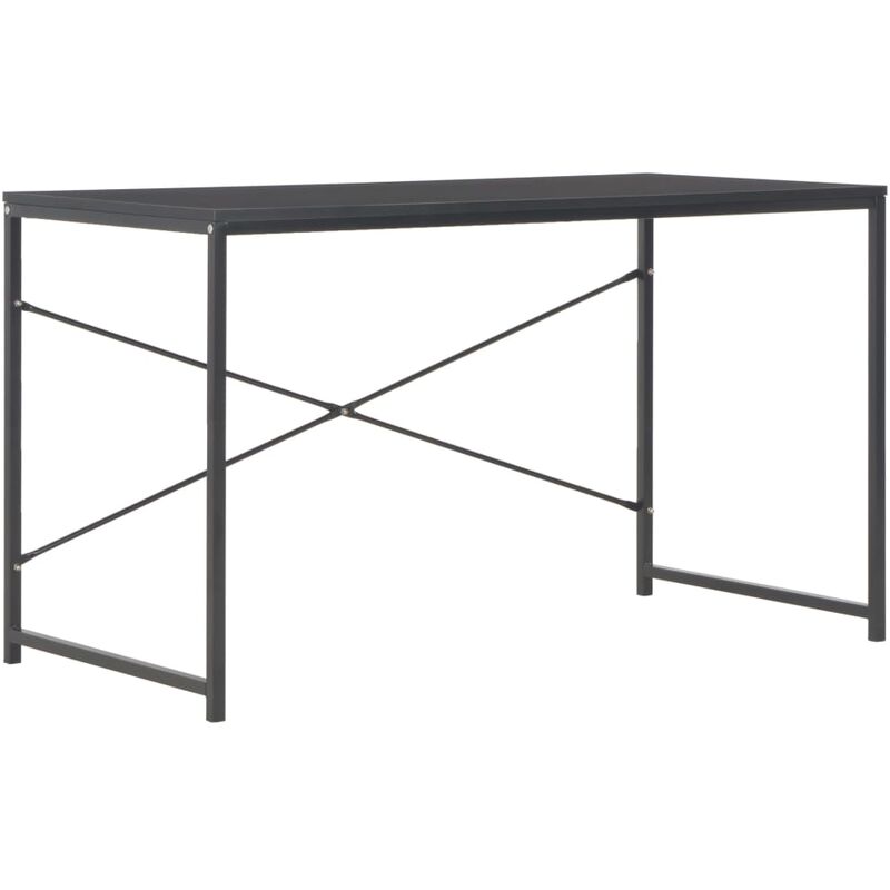 

Escritorio para Ordenador Negro 120x60x70 cm - Negro - Vidaxl