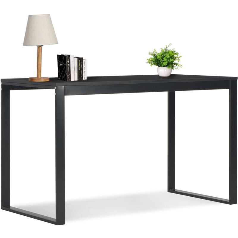 

Escritorio para ordenador negro 120x60x70 cm - Negro