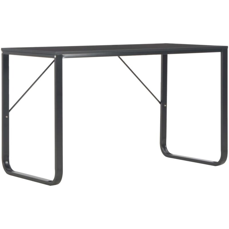 

vidaXL Escritorio para Ordenador 120x60x73 cm Negro - Negro