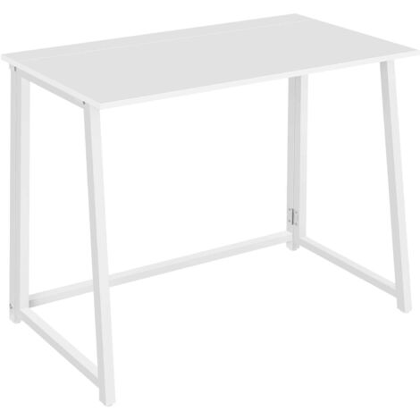 Escritorio plegable Valora MAX 1.0 con paneles blancos y acero resistente