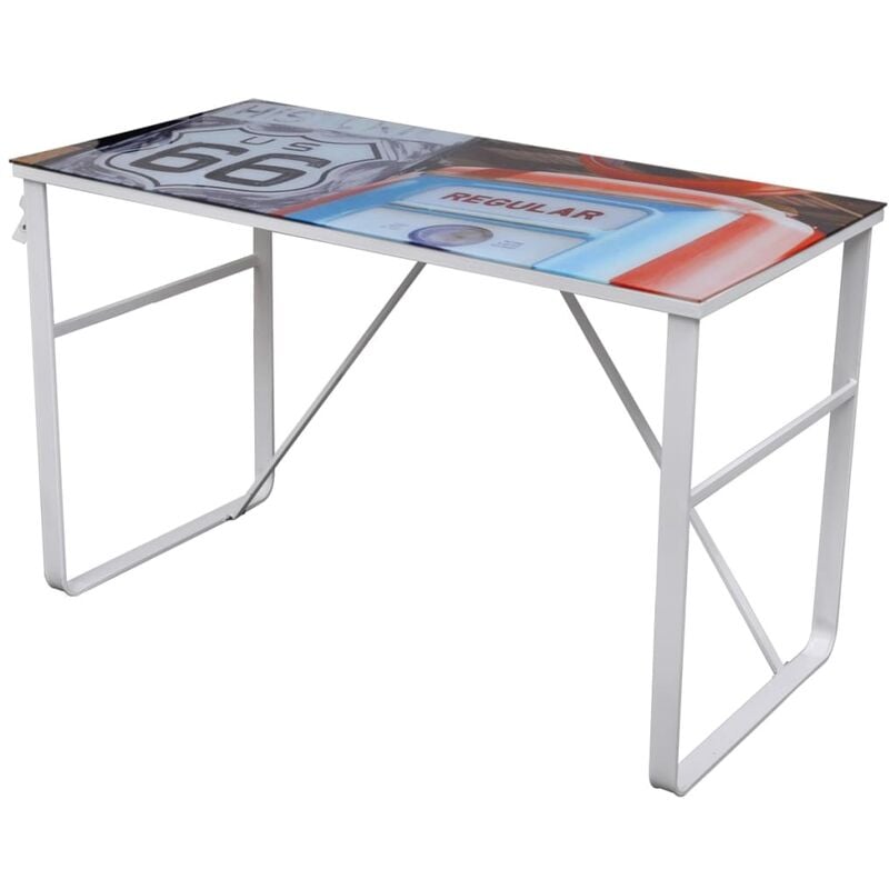

Escritorio Rectangular con Superficie con Imagen - Multicolor - Vidaxl
