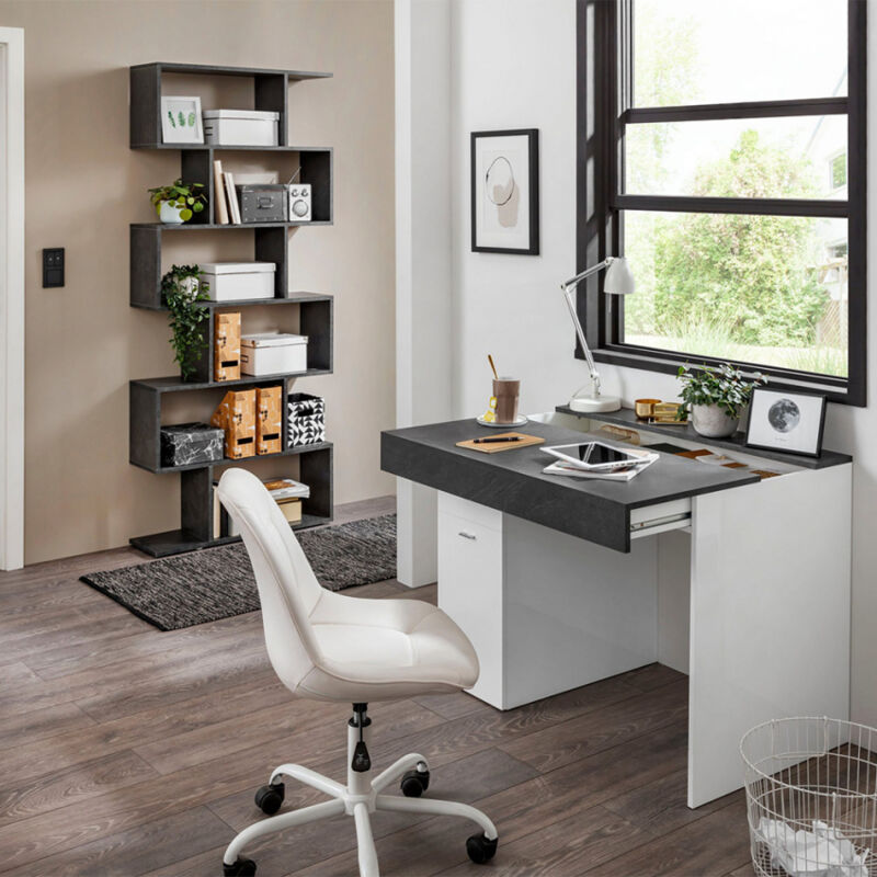

Escritorio superficie deslizante 100 x 60 cm smart working ahorra espacio Sliding M Ardesia