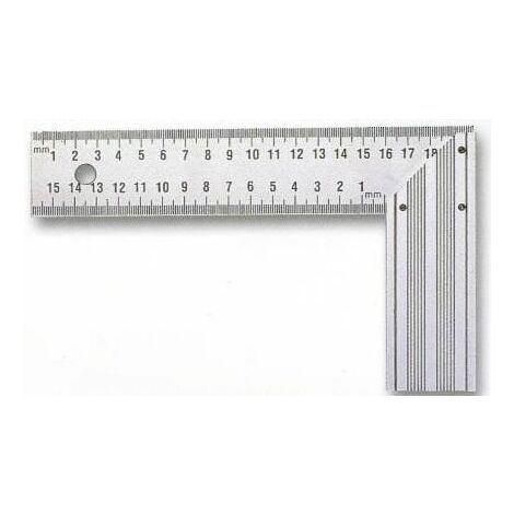 ESCUADRA CARPINTERO INOX 250 MM