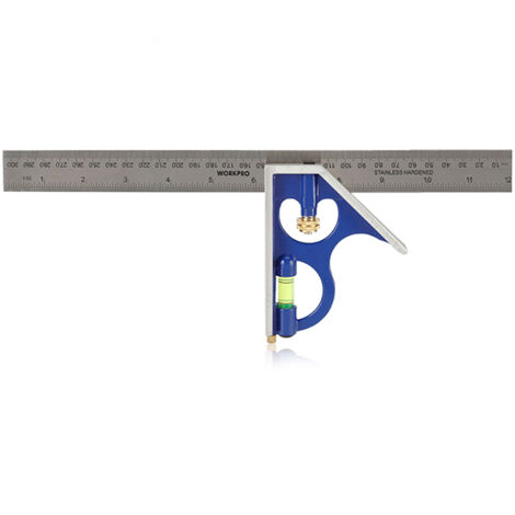 Escuadra combinada 300 mm para medición y marcado exacto