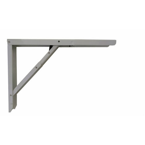ESCUADRA DE ACERO PLEGABLE ABAT-TABLE  PLATA 30x40cm