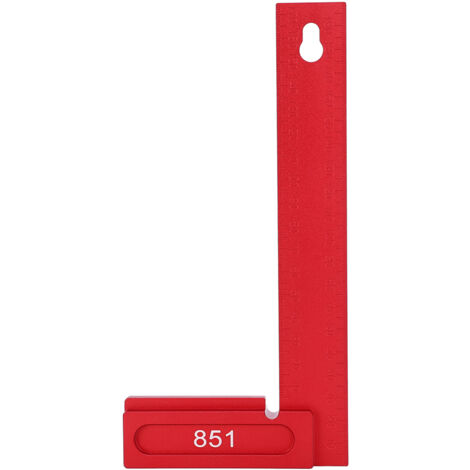 Escuadra de aleación de aluminio de 200 mm para trazar en madera