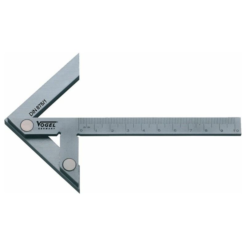 

312534 - Escuadra de centrar DIN 875/I - Medidas 250 x 160 mm - Vogel