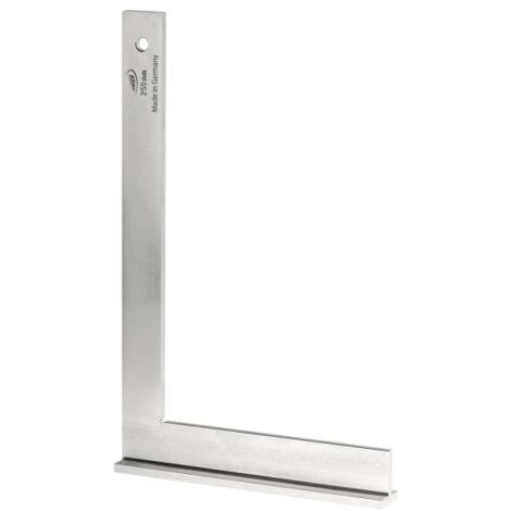 Escuadra de cerrajería Helios Preisser con tope (acero especial, construcción de acero y metal, longitud de pata 500 x 280 mm) 0374 418