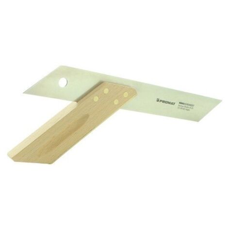 Escuadra De Inglete Longitud De Brazo 250 Mm Madera/Laton Pr