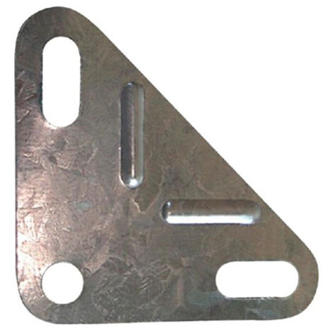 Escuadra de refuerzo para estantería galvanizada