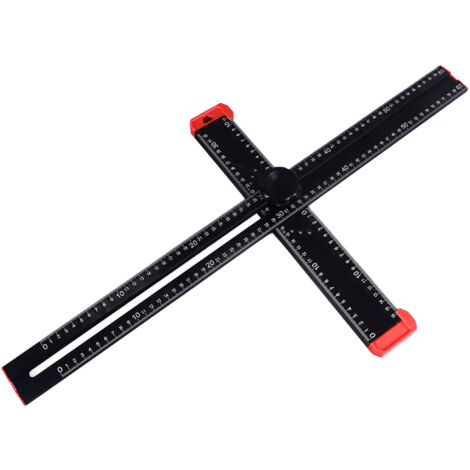 Escuadra en T ajustable de 60 cm para bricolaje y carpintería.