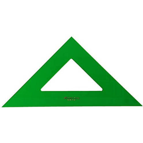 Escuadra faber 32 cm plastico verde