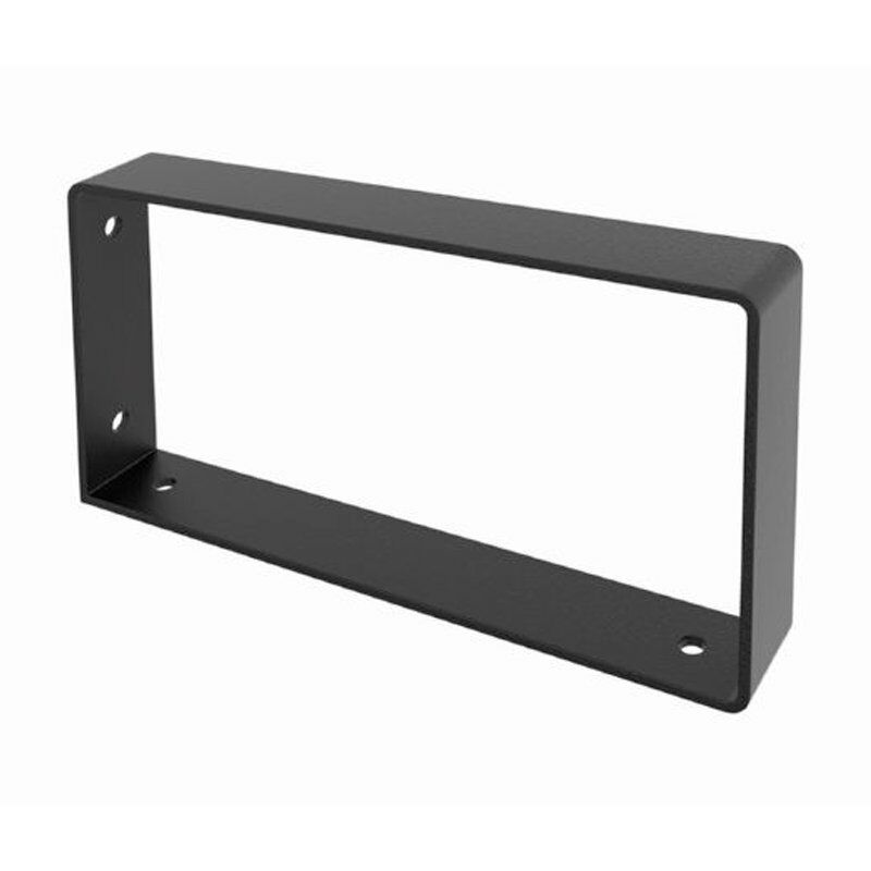 

Escuadra industrial rectangular de metal negro Medidas 20X10.5CM