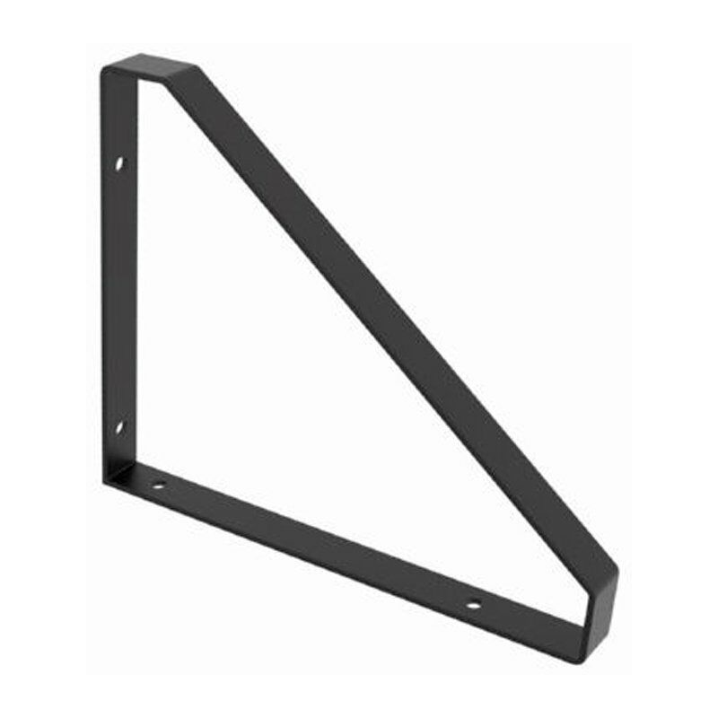 

Escuadra industrial trinagular de metal negro