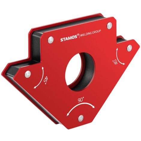Escuadra magnética para soldar - set de 2 piezas - 15,5 x 10 x 2 cm