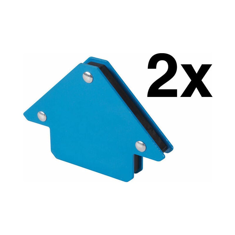 

escuadra magnetica con iman para soldar 75 mm kit de 2 escuadras