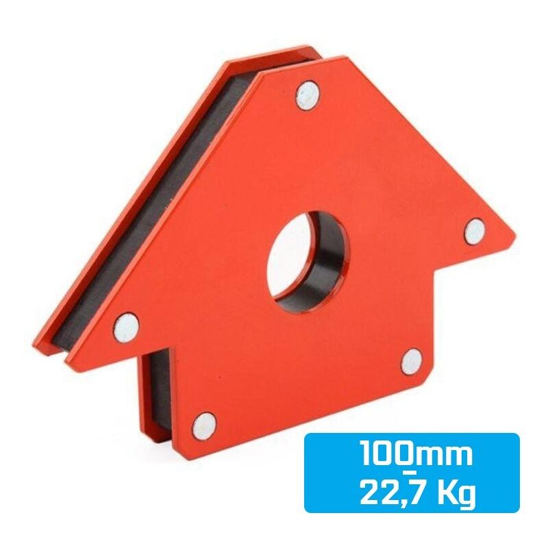 

ESCUADRA MAGNETICA PARA SOLDAR 100MM 22,7 Kg Escuadra imantada soldadura